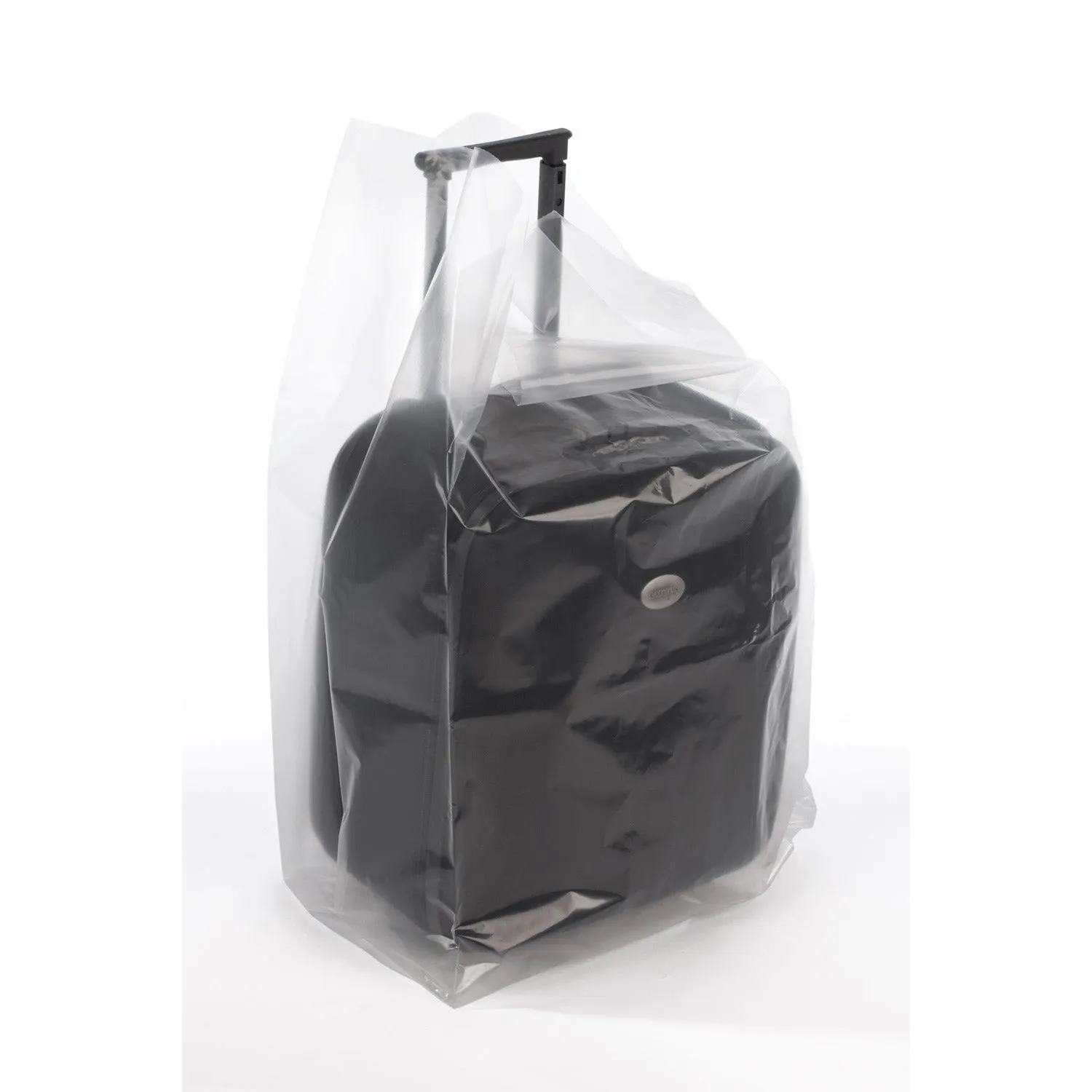 20" x 10" x 36" x 3 mil Clear Eco-Manufactured Plastic Side-Gusseted Bags (Case of 200)