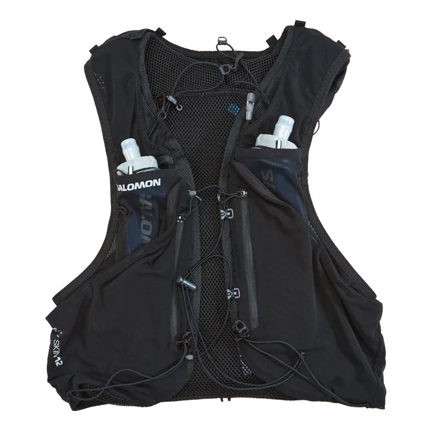 Adv Skin 12 With Flasks Black/ebony