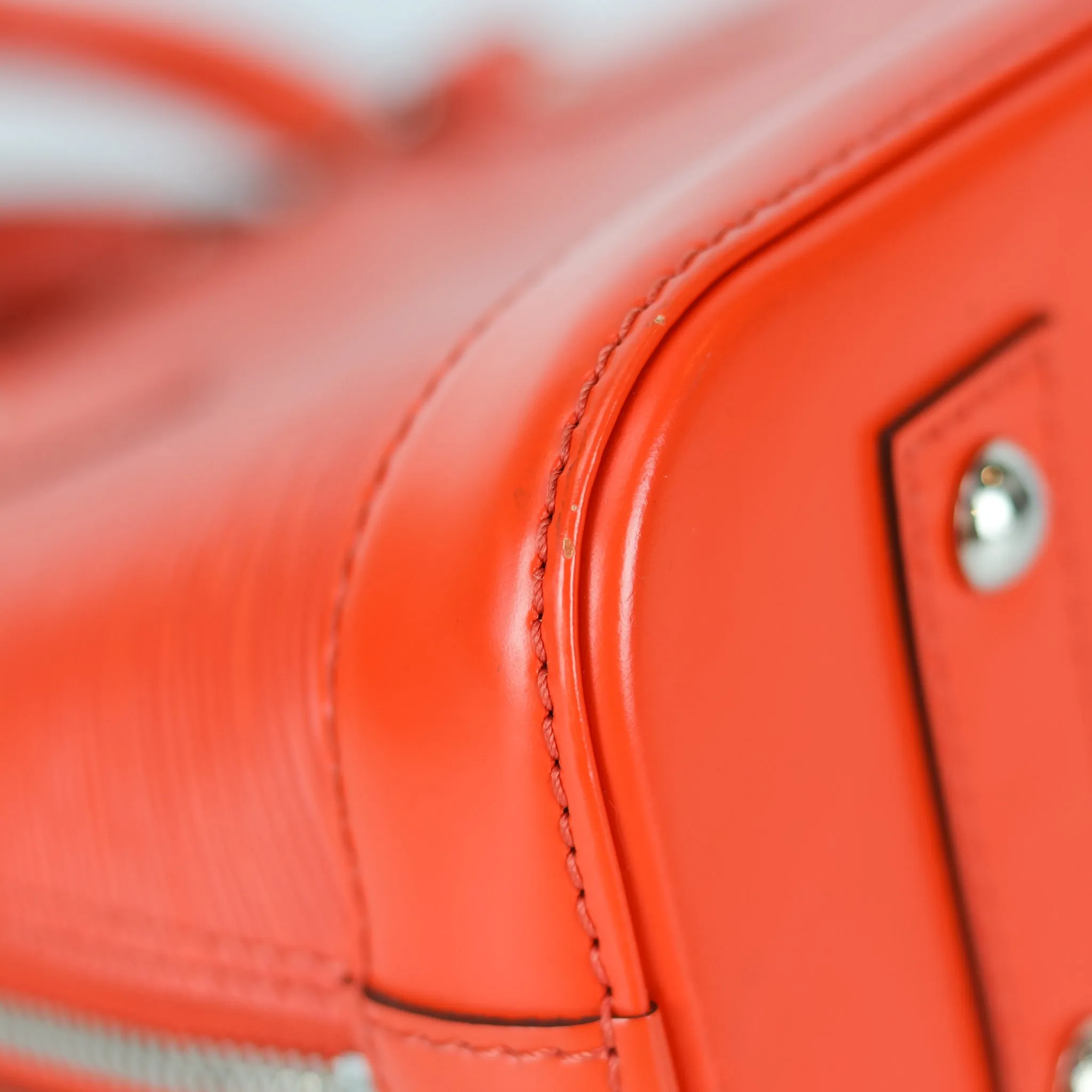 Alma BB Epi Leather in Orange