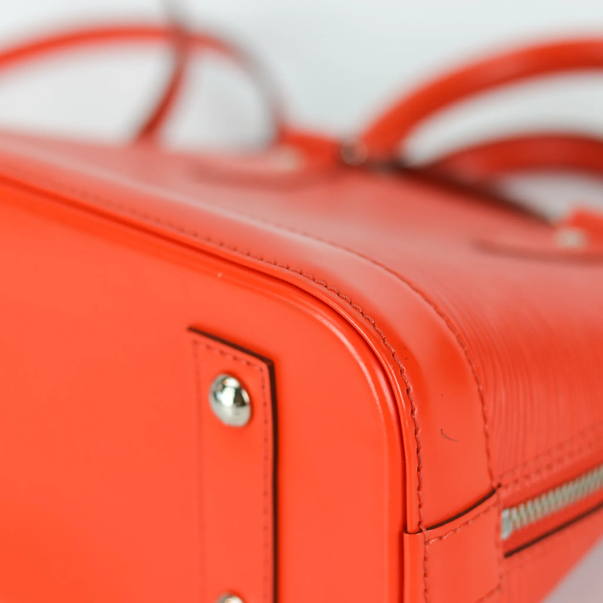 Alma BB Epi Leather in Orange