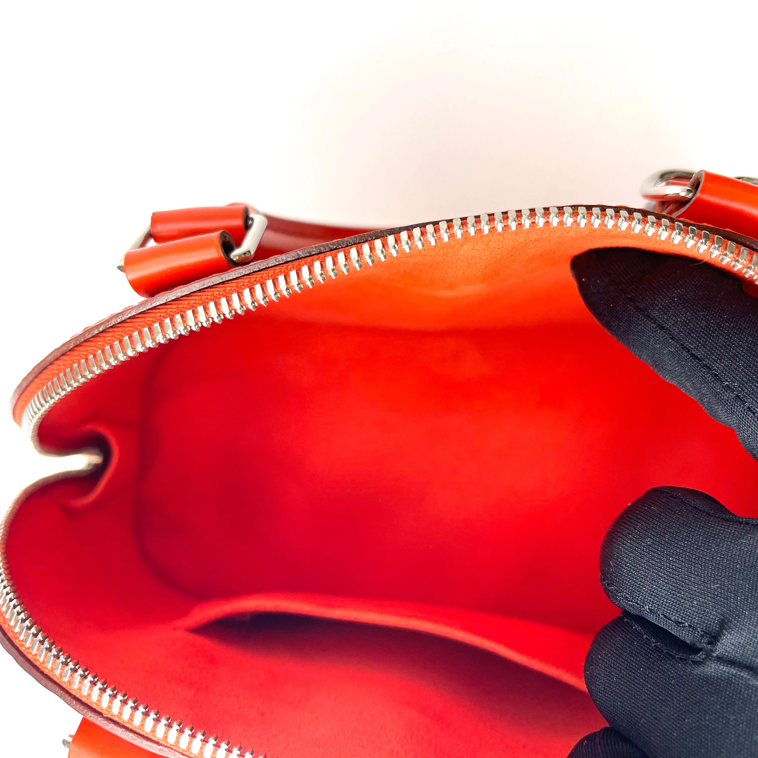 Alma BB Epi Leather in Orange