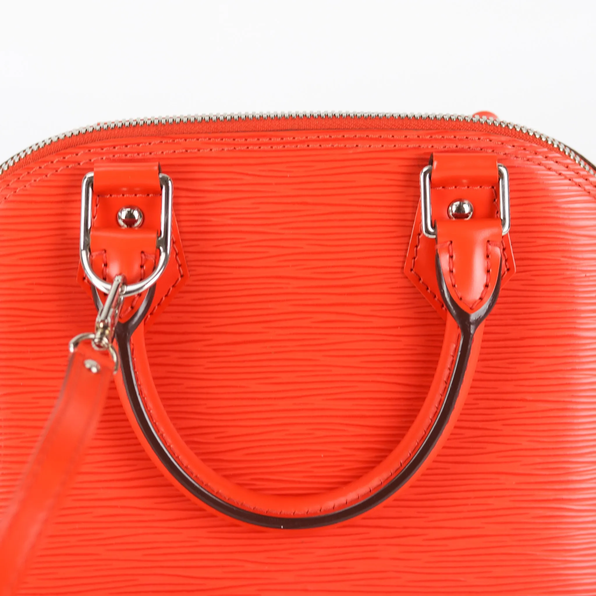 Alma BB Epi Leather in Orange