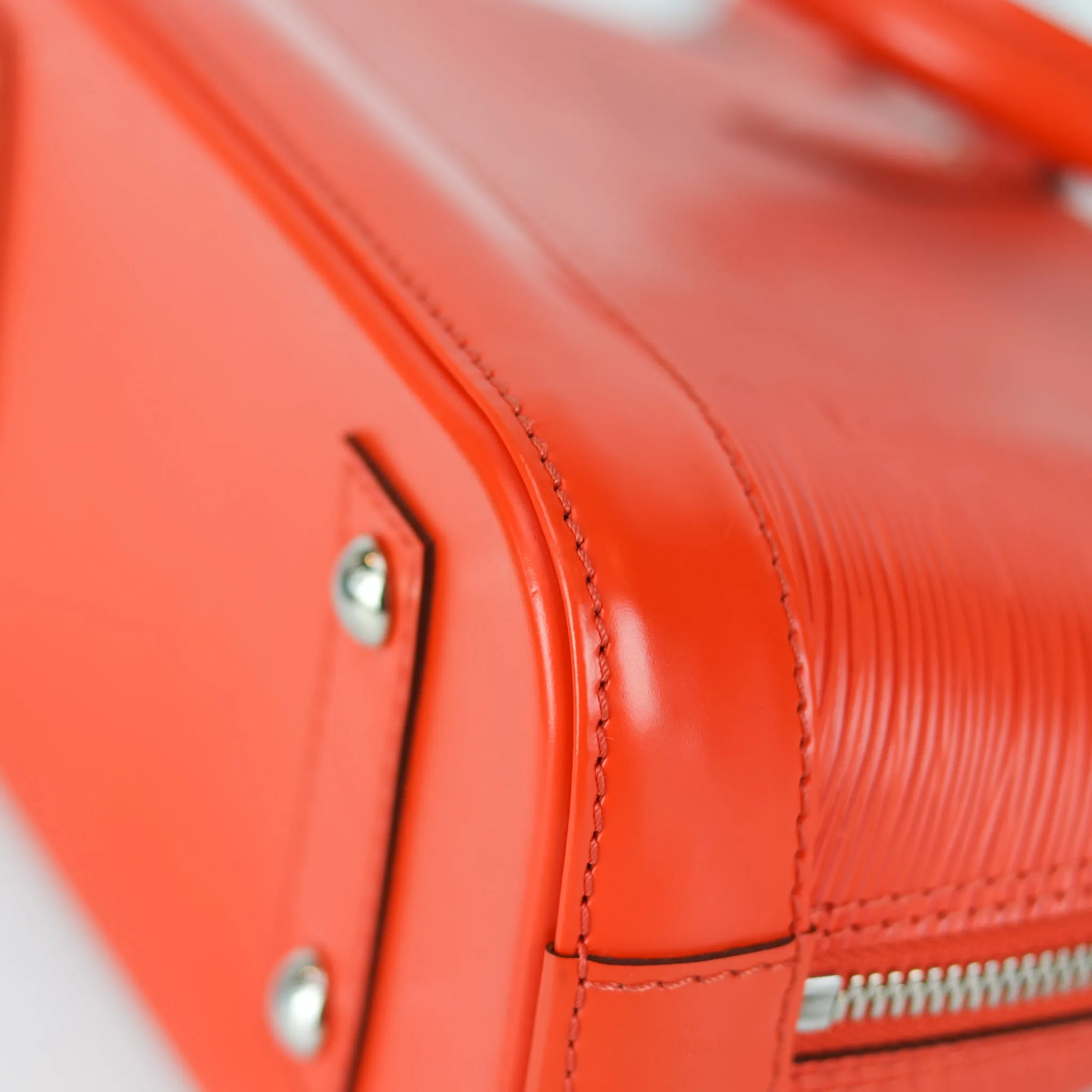 Alma BB Epi Leather in Orange