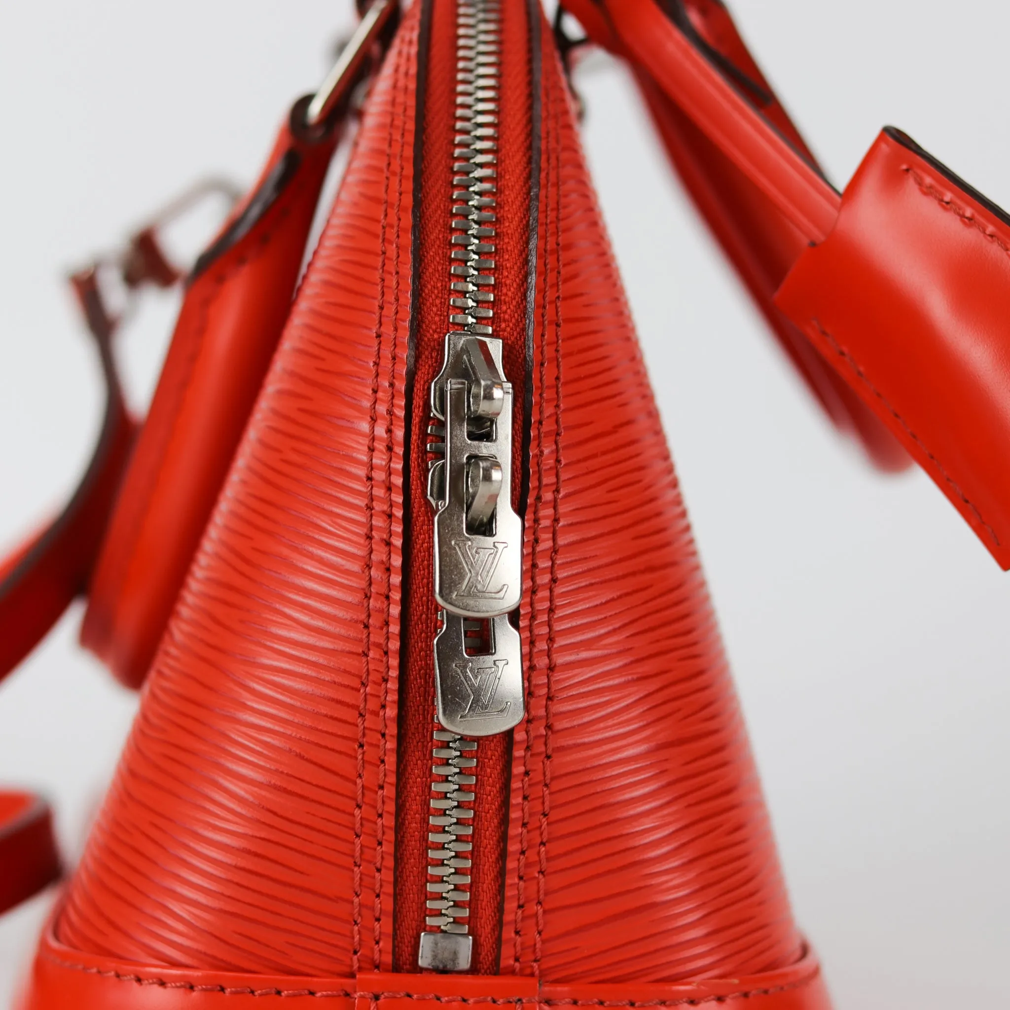 Alma BB Epi Leather in Orange