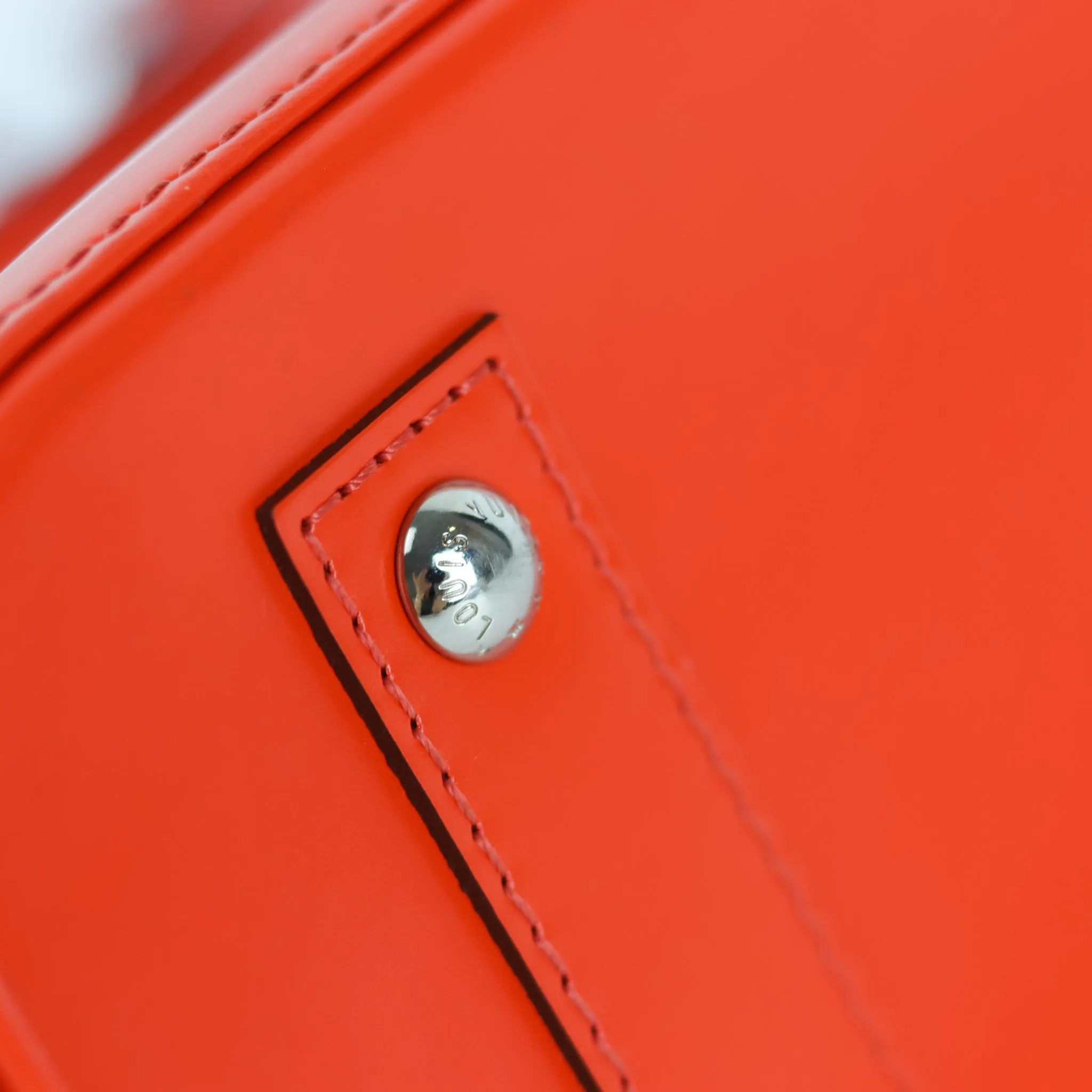 Alma BB Epi Leather in Orange