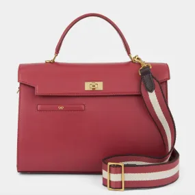 Anya Hindmarch Damson Mortimer Top Handle