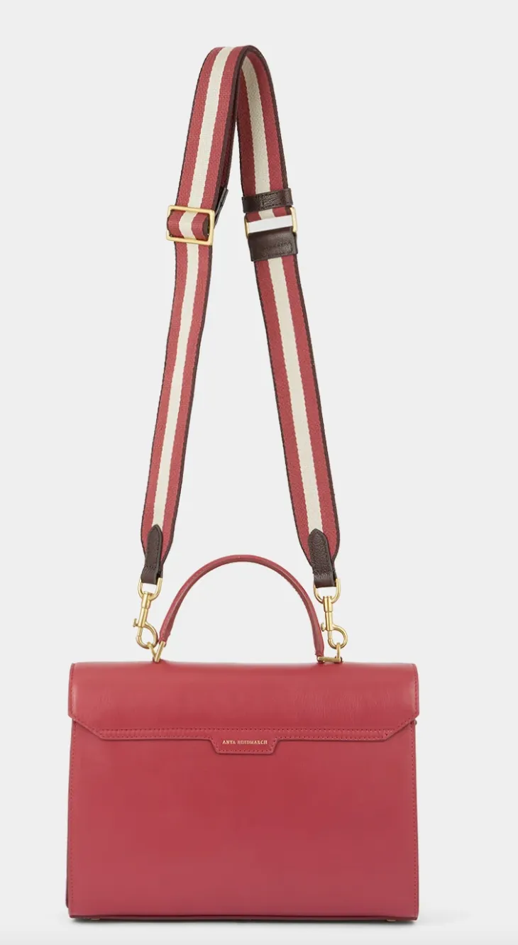 Anya Hindmarch Damson Mortimer Top Handle