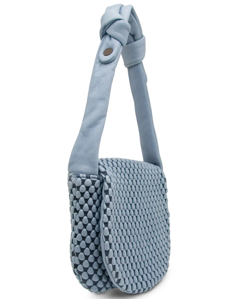 Apple Shoulder Bag in Sky Blue
