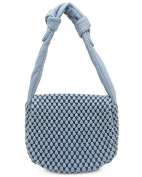 Apple Shoulder Bag in Sky Blue