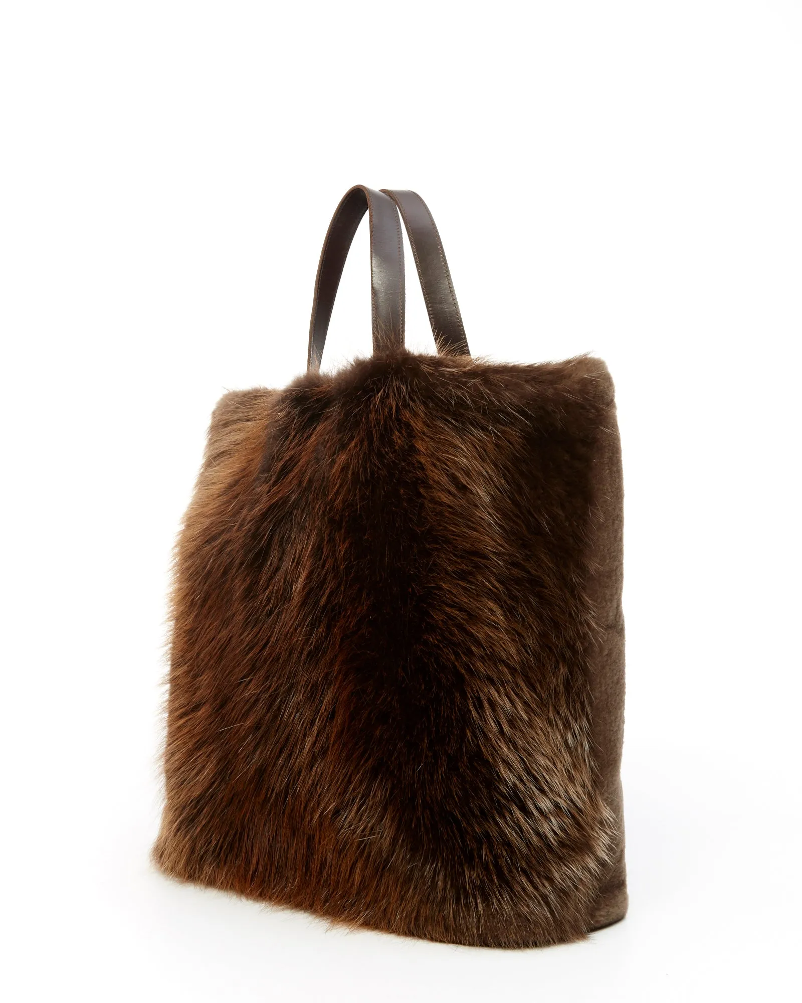Beaver Fur Tote Bag