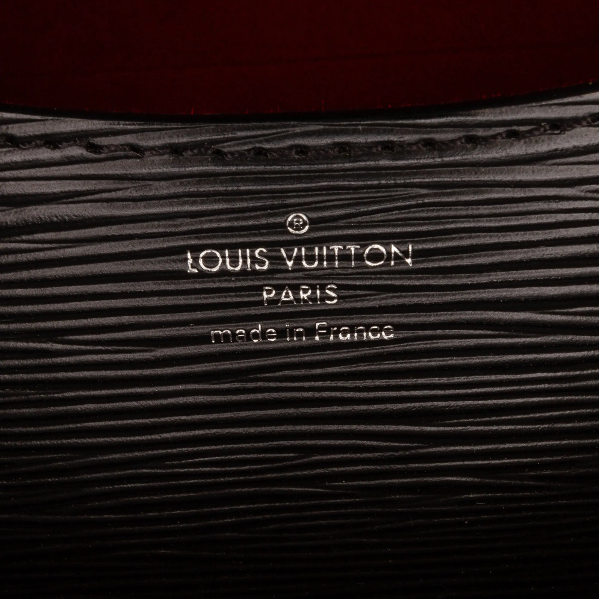 Black Louis Vuitton Epi Neo Monceau Satchel