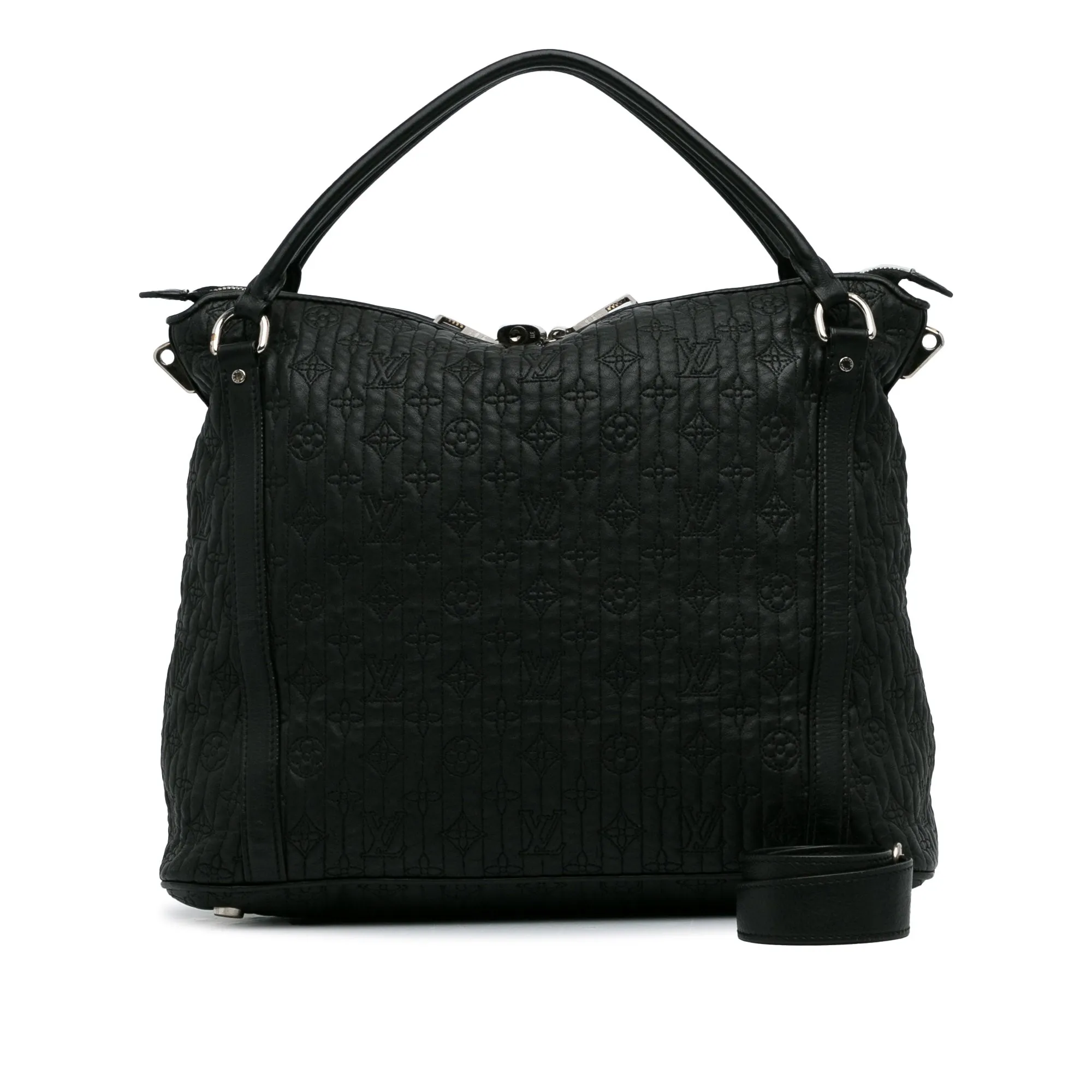 Black Louis Vuitton Monogram Antheia Ixia MM Satchel