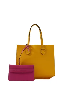 Bregancon Large Bag in Yellow/Pink