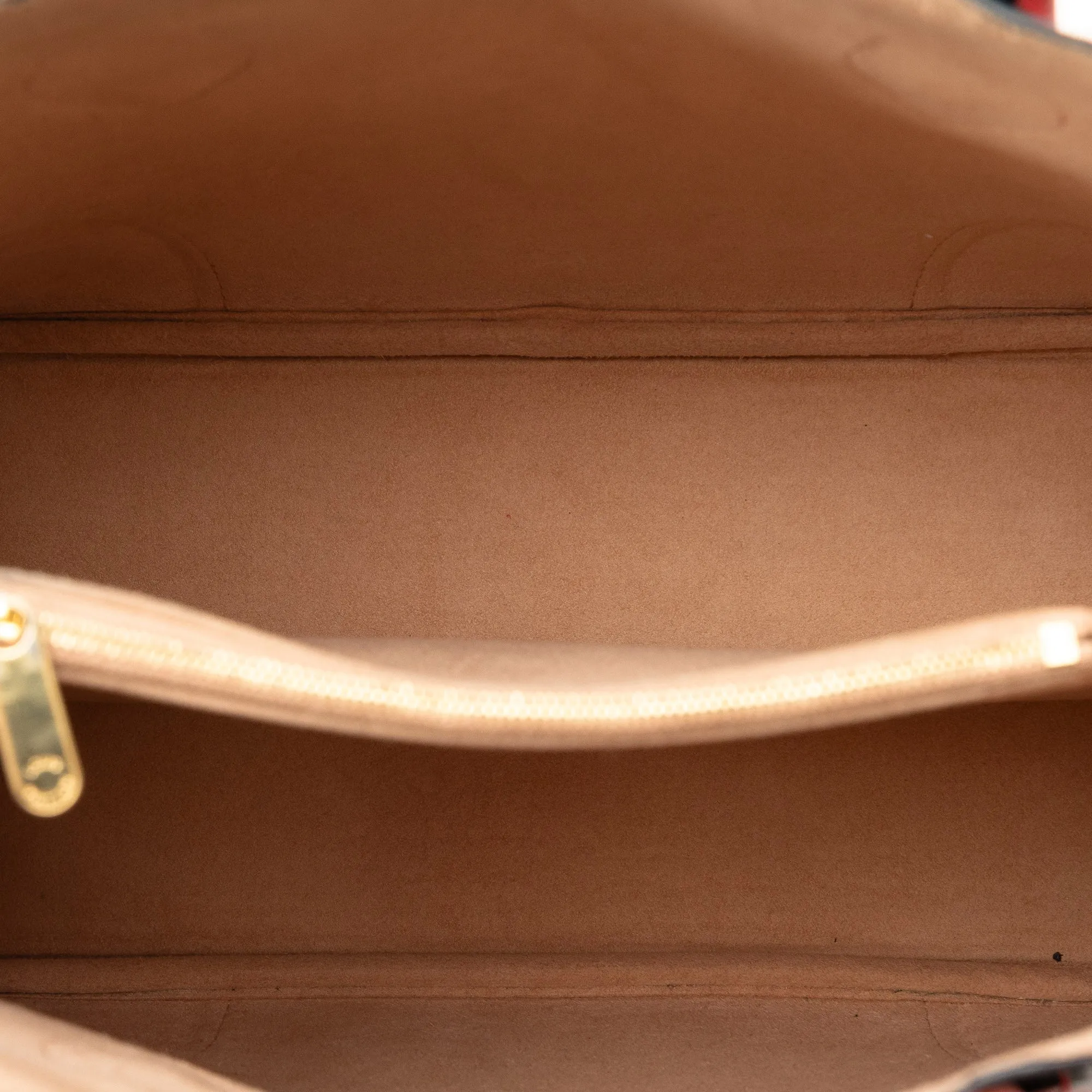 Brown Louis Vuitton Monogram Flandrin Satchel