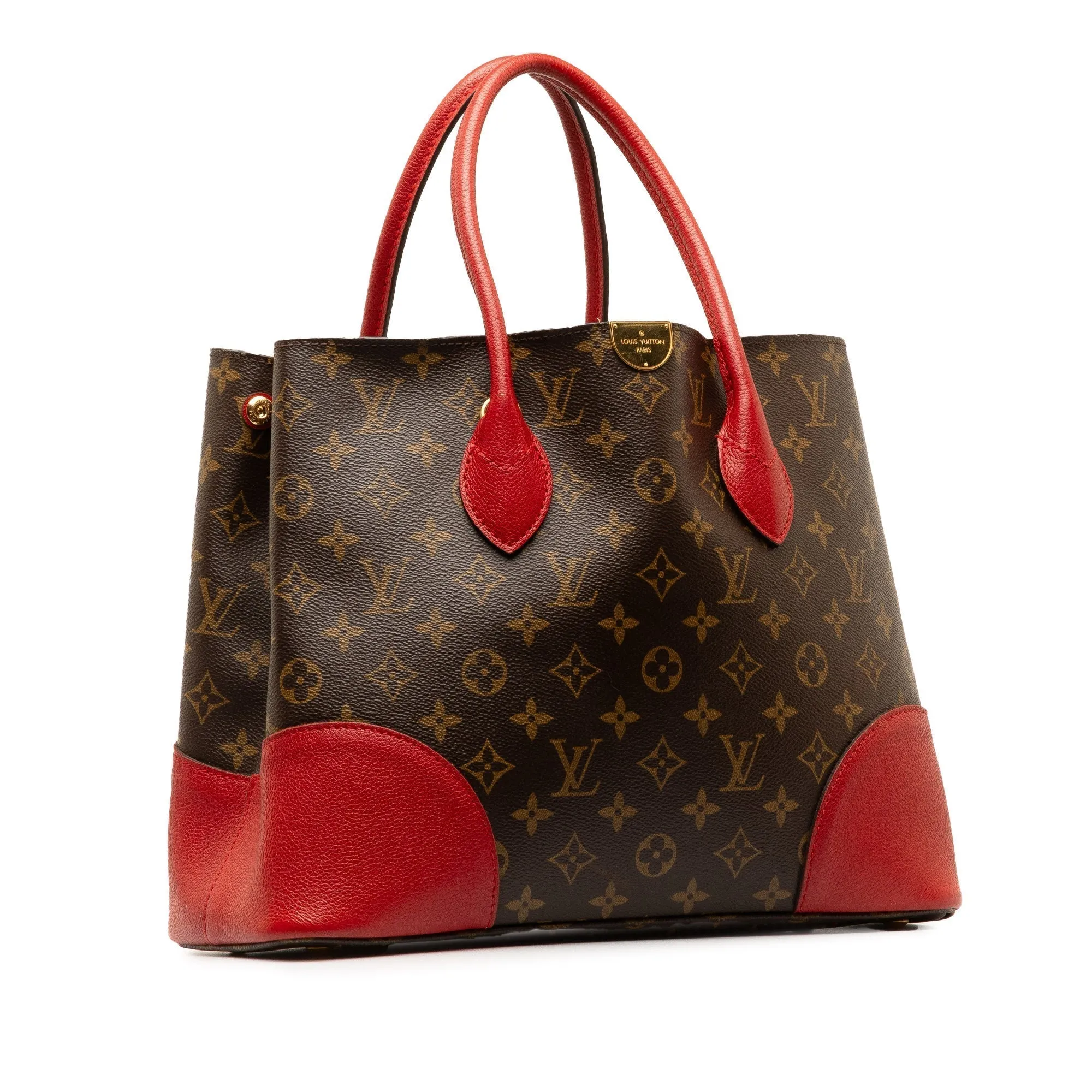Brown Louis Vuitton Monogram Flandrin Satchel