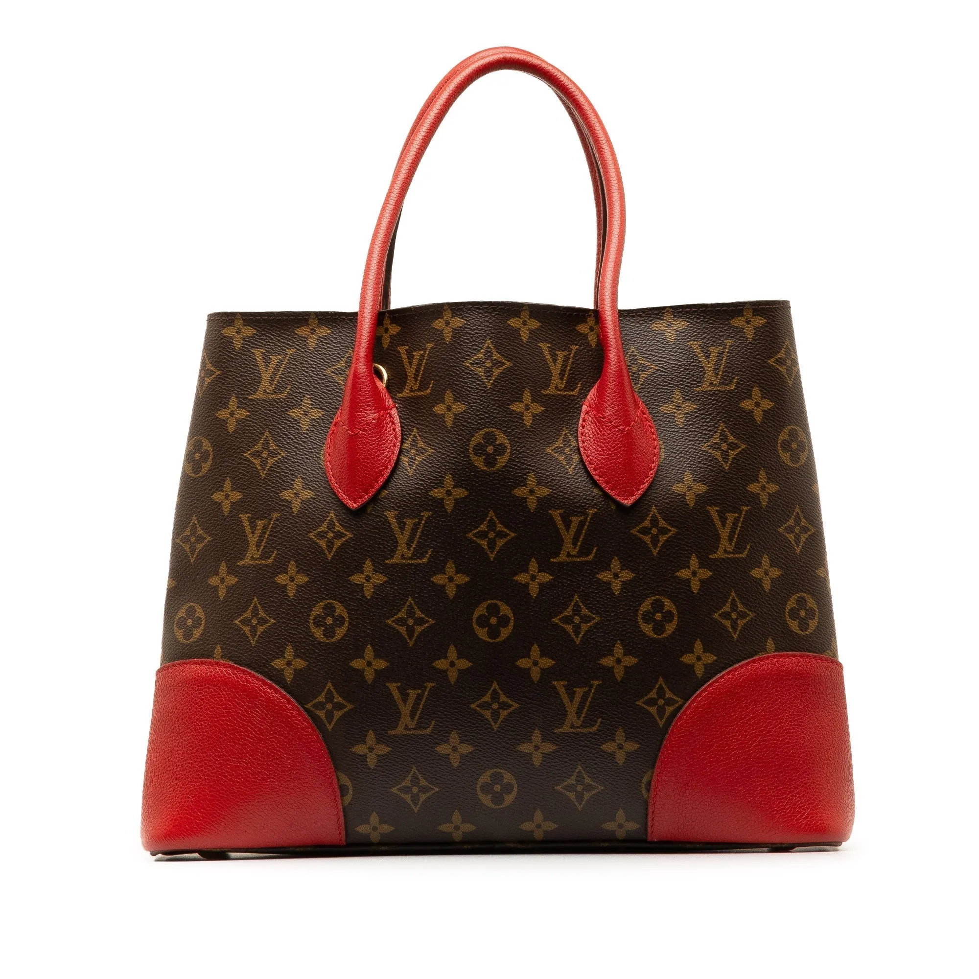 Brown Louis Vuitton Monogram Flandrin Satchel