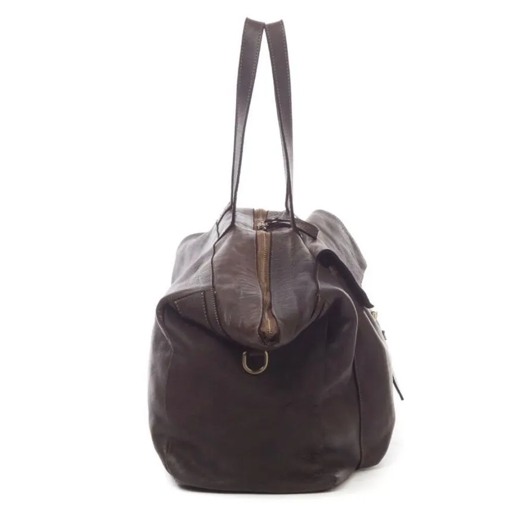 BZNA Bag Carilla Gelb Italy Designer Weekender Sporttasche Reisetasche Schultertasche Shopper