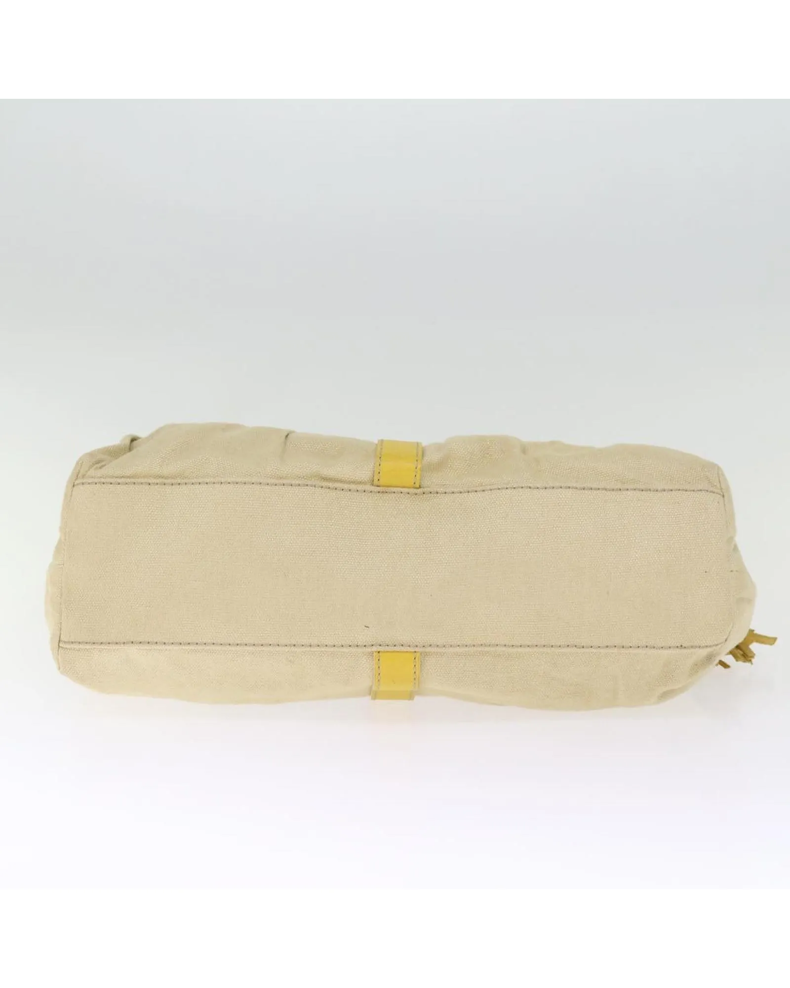 CELINE Cabas Tote Bag Yellow Leather