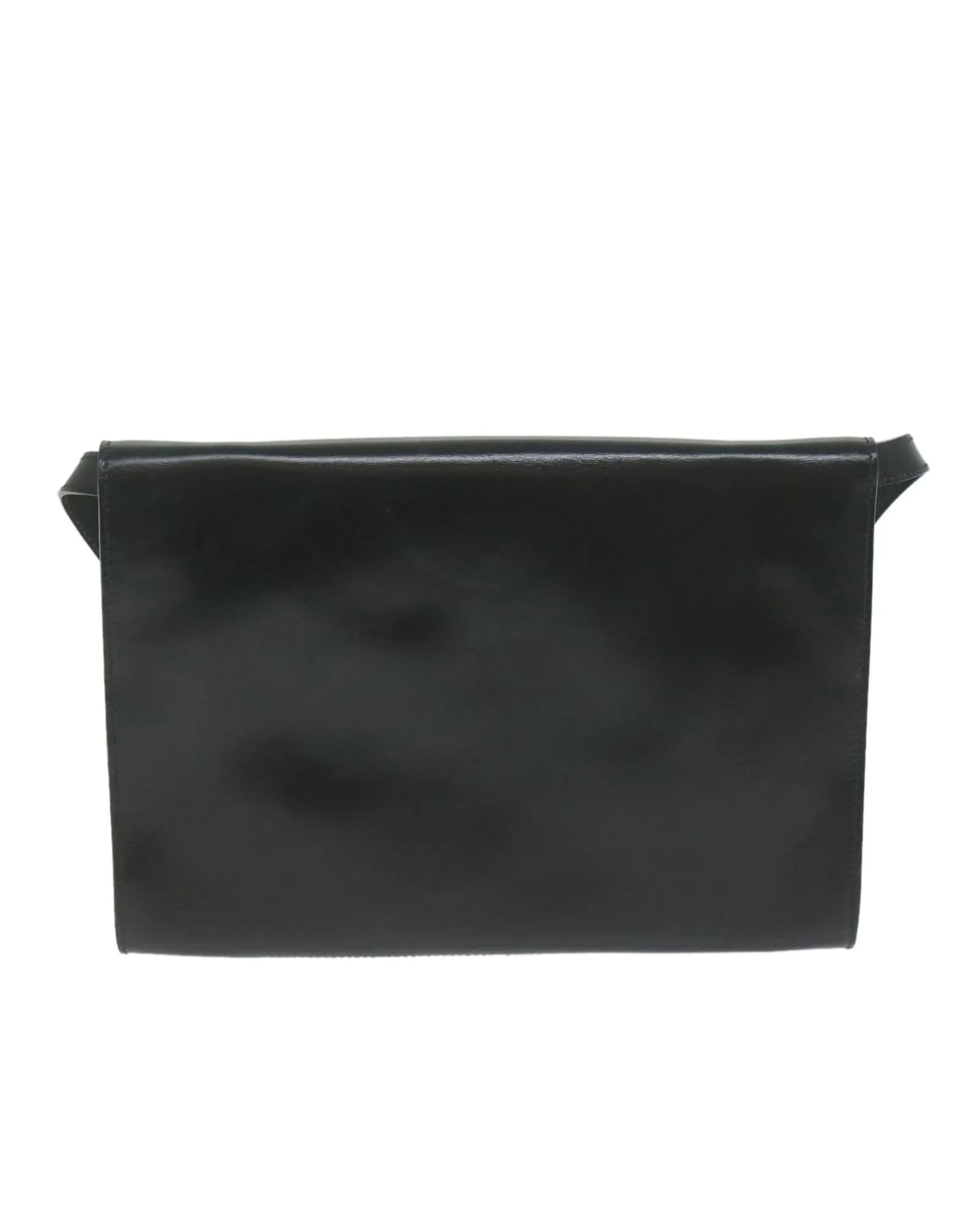 CELINE Vintage Black and White Envelope Clutch Bag