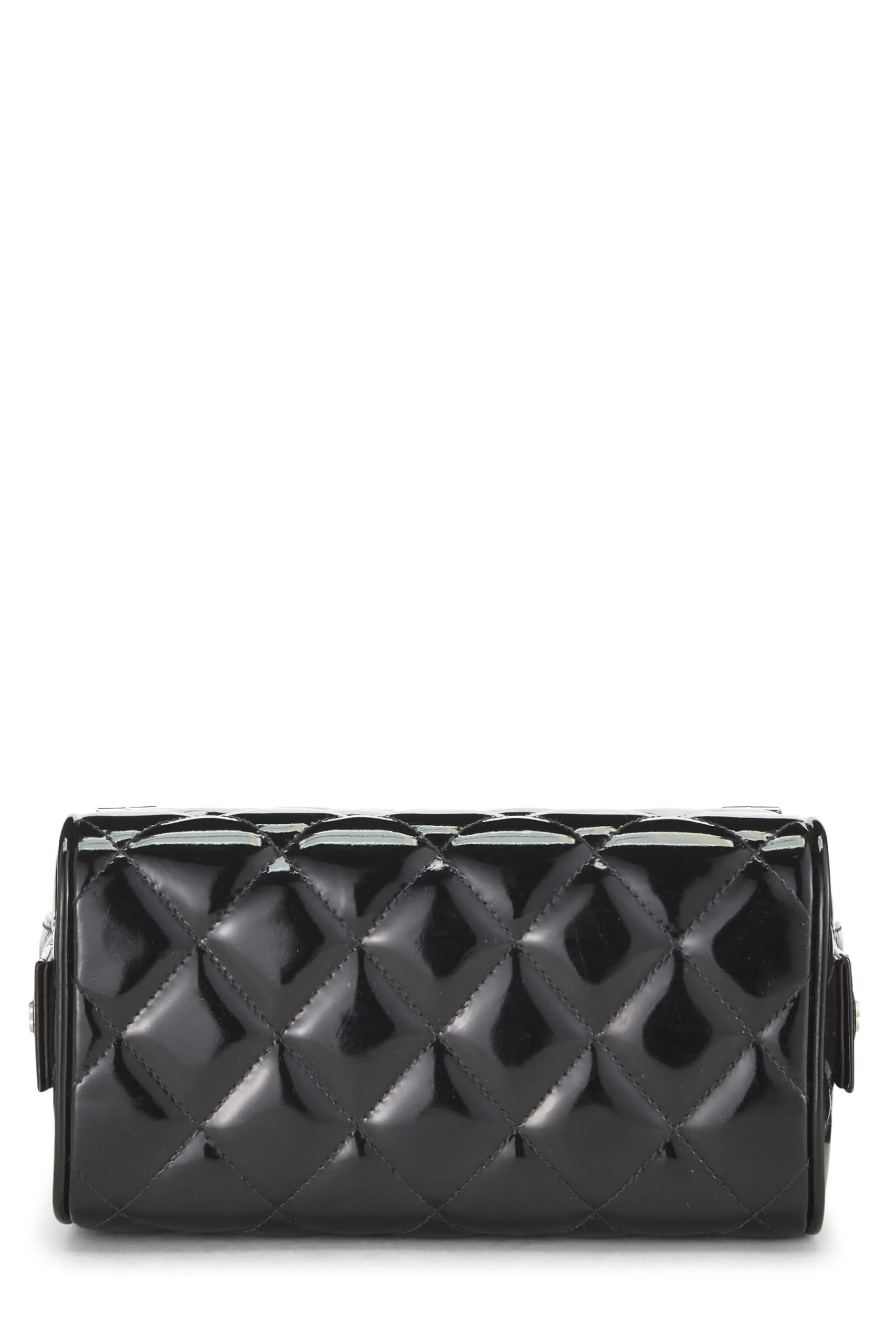Chanel,  Black Patent Leather Box Vanity, Black