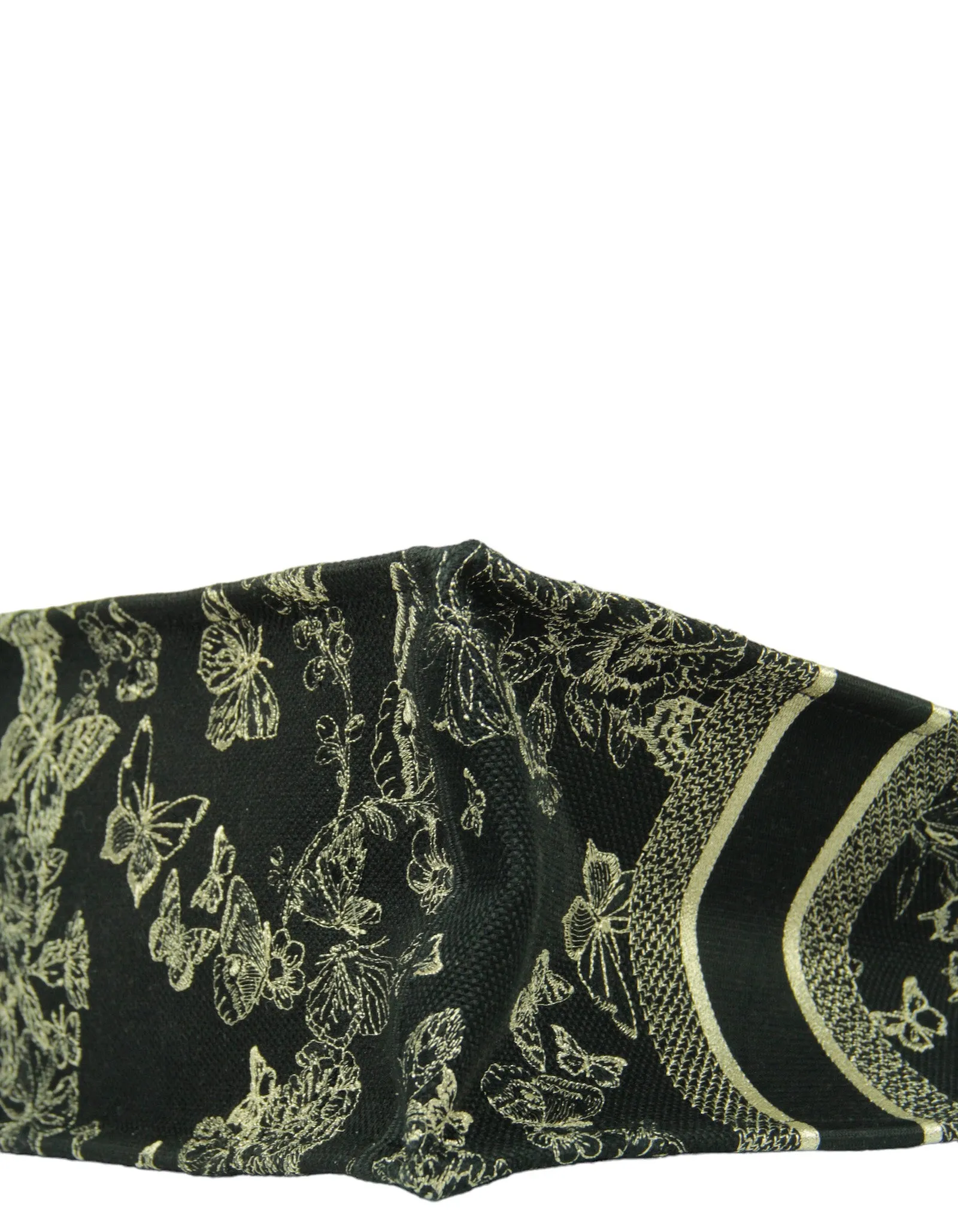 Christian Dior 2023 Black/Gold New York Medium Book Tote Bag
