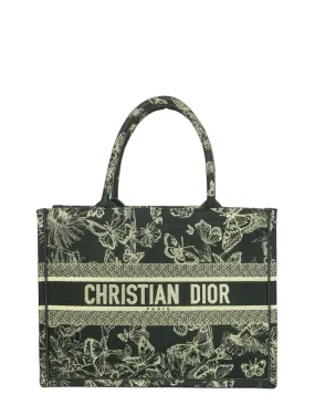 Christian Dior 2023 Black/Gold New York Medium Book Tote Bag