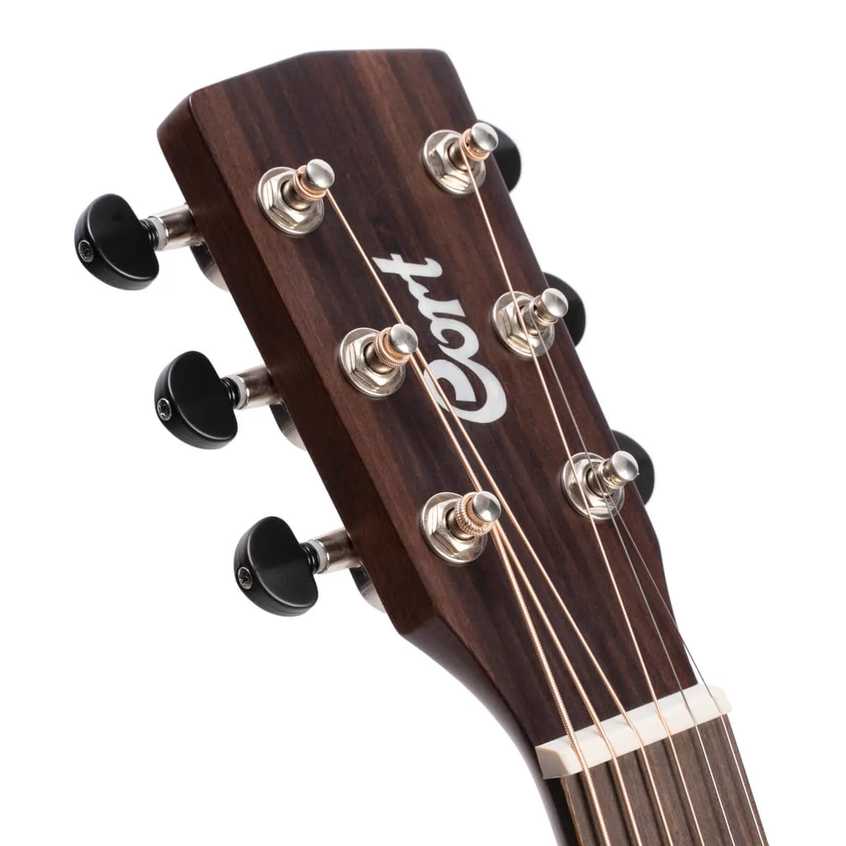 Cort Earth Mini E Adirondack Electro-Acoustic Travel Guitar Open Pore