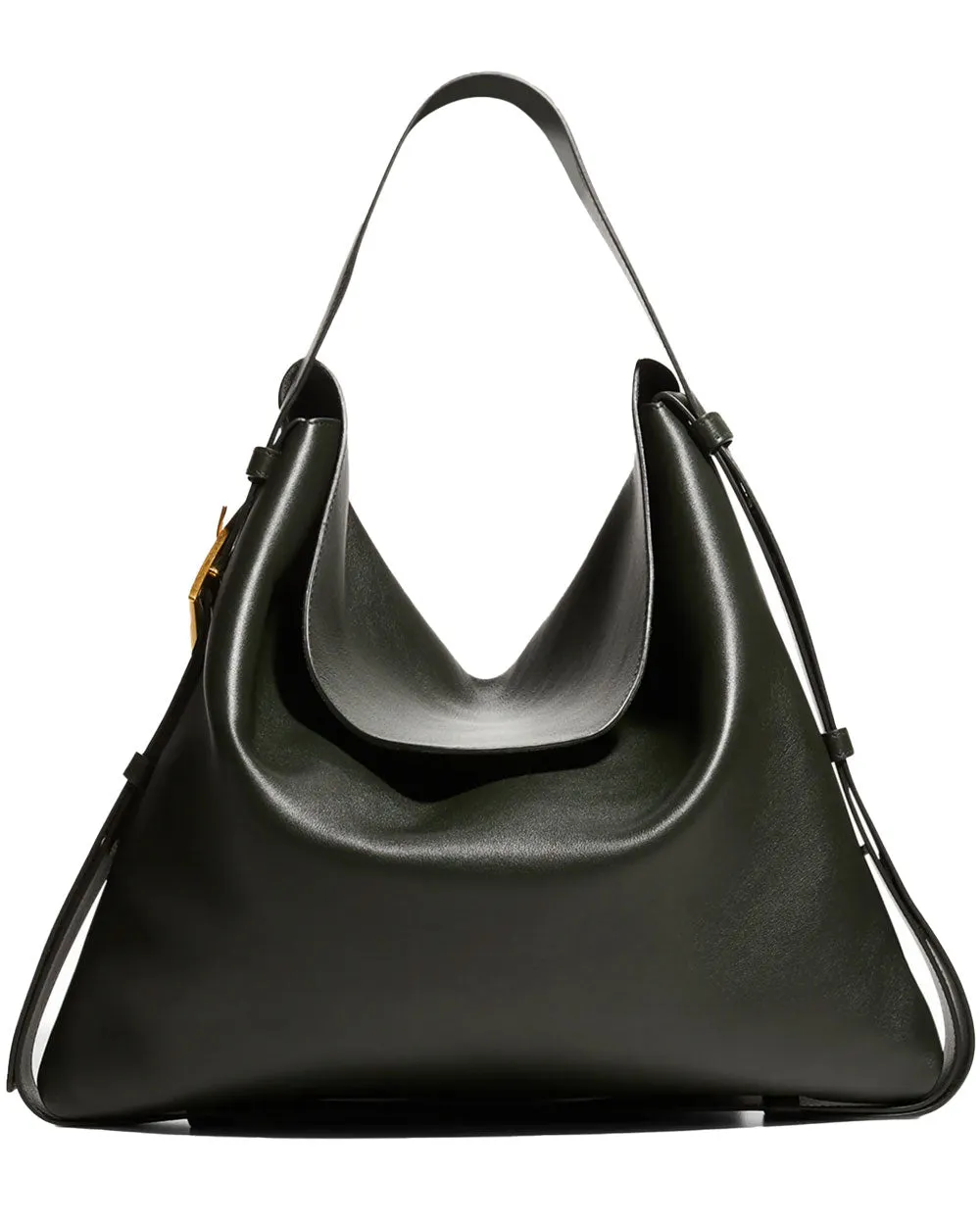 Cradle Shoulder Bag in Moss