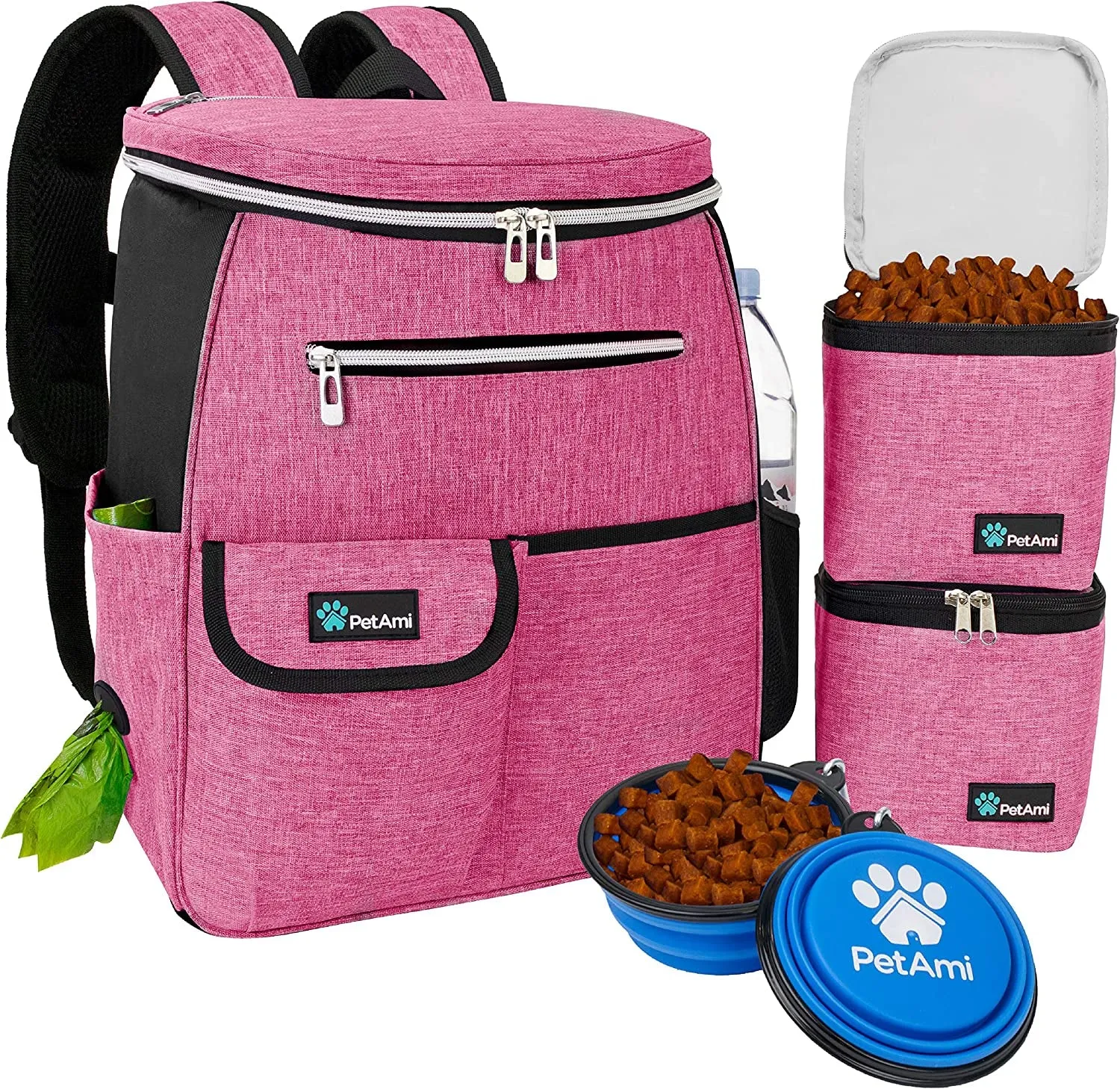 Dog Travel Backpack – Airline-Approved, Organized, Durable & Comfortable