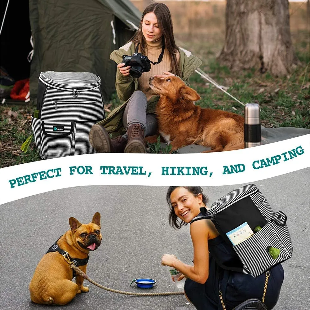 Dog Travel Backpack – Airline-Approved, Organized, Durable & Comfortable