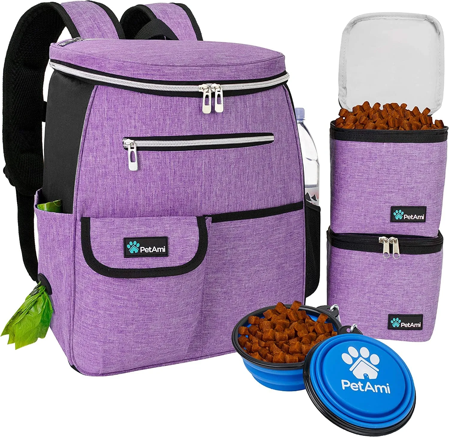 Dog Travel Backpack – Airline-Approved, Organized, Durable & Comfortable