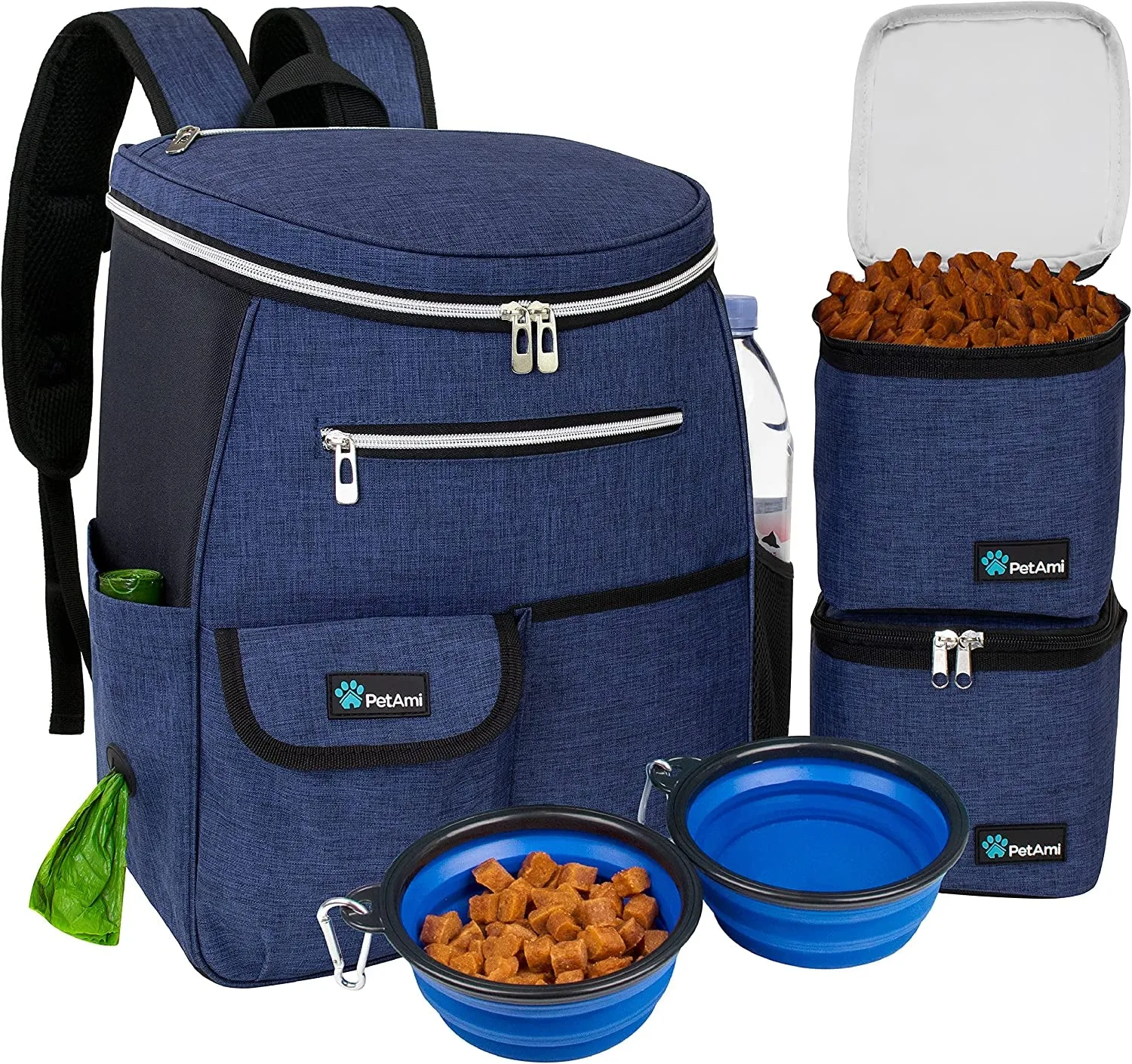 Dog Travel Backpack – Airline-Approved, Organized, Durable & Comfortable