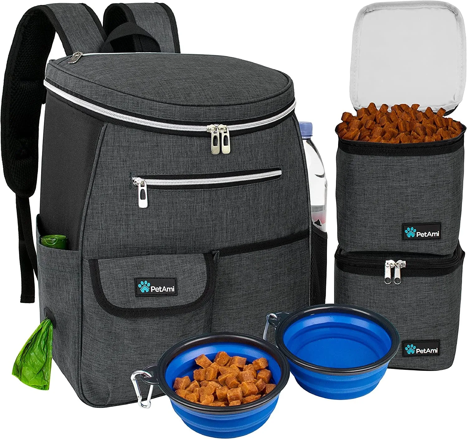 Dog Travel Backpack – Airline-Approved, Organized, Durable & Comfortable