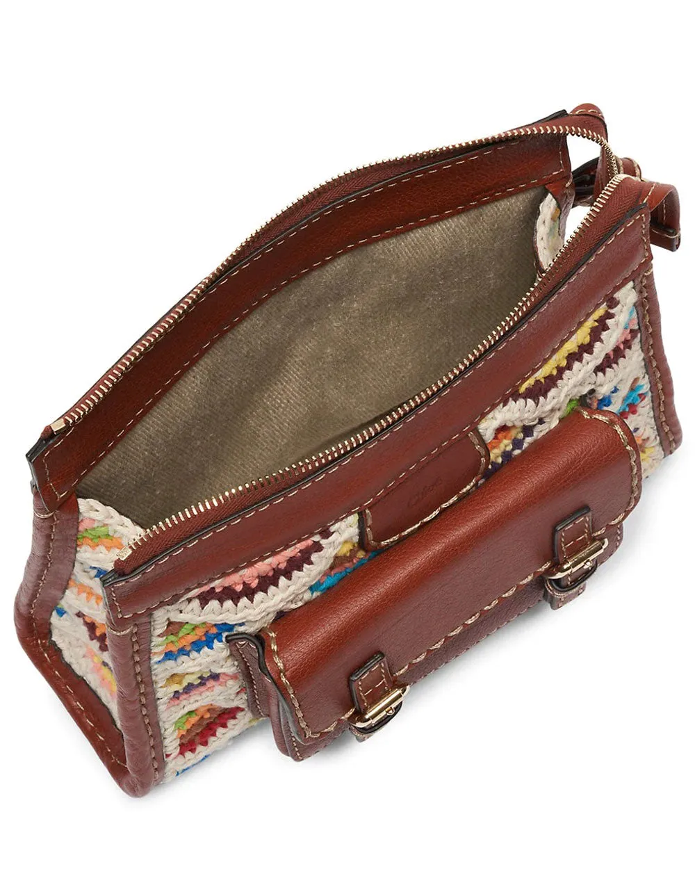Edith Knit Pouch in Multicolor