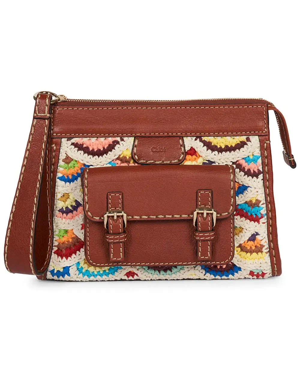 Edith Knit Pouch in Multicolor