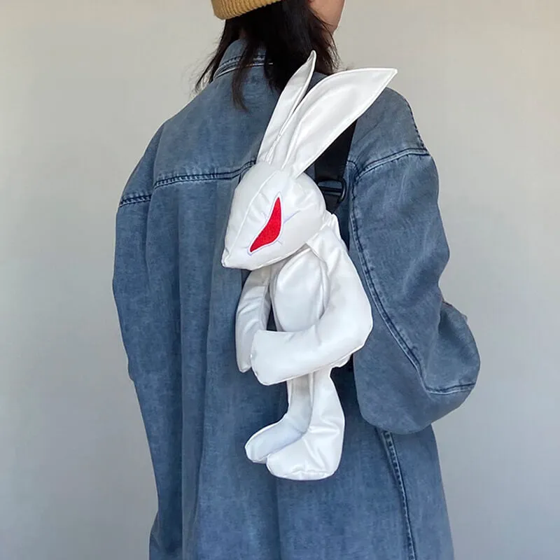 Evil Bunny Backpack Eco Leather