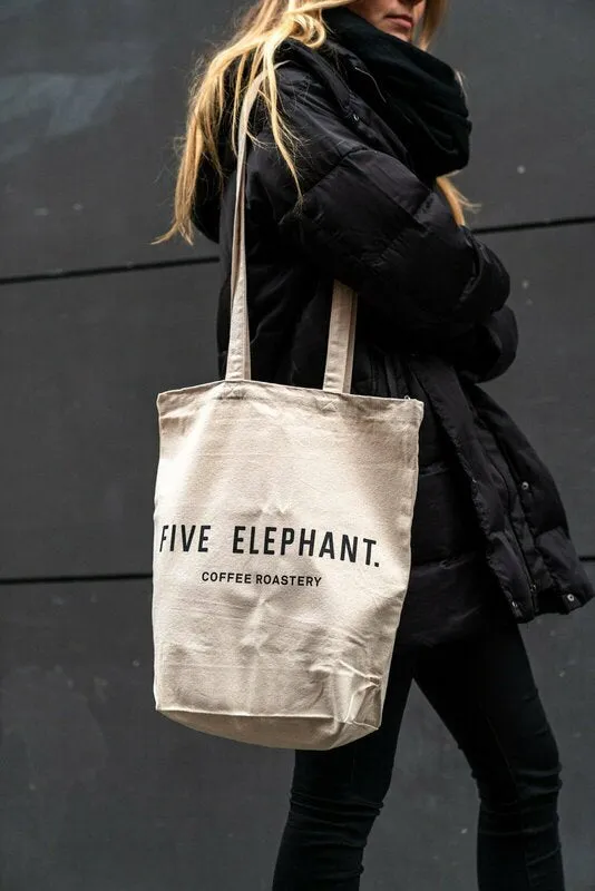 Five Elephant Tote Bag