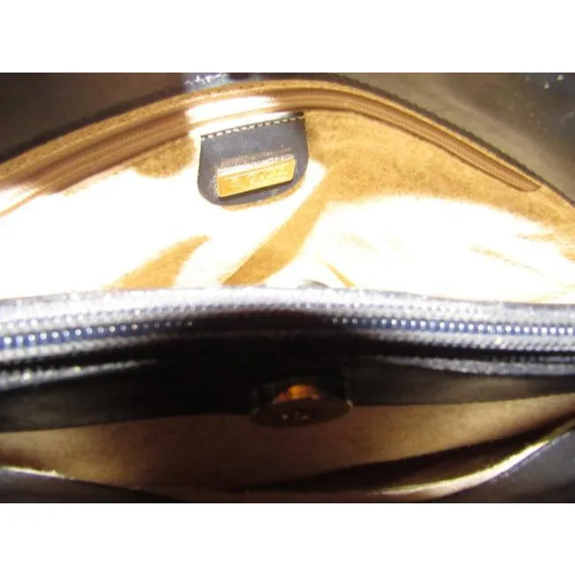 Gucci Garden Souvenir Vintage Pursesdesigner Purses Floral Print Canvas And Navy Blue Leather Satche