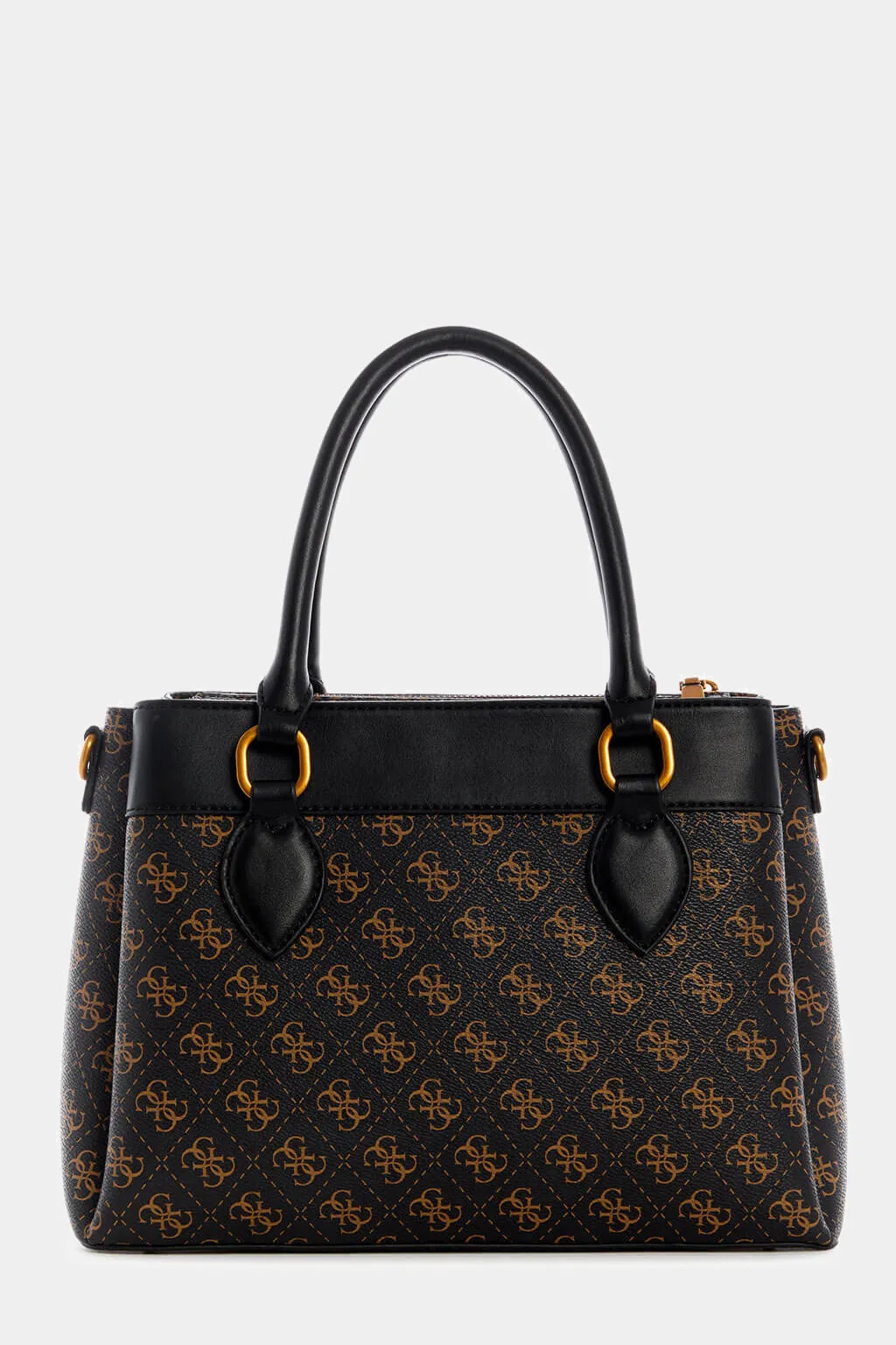 Guess Brown Kasinta 3 Compartment Satchel