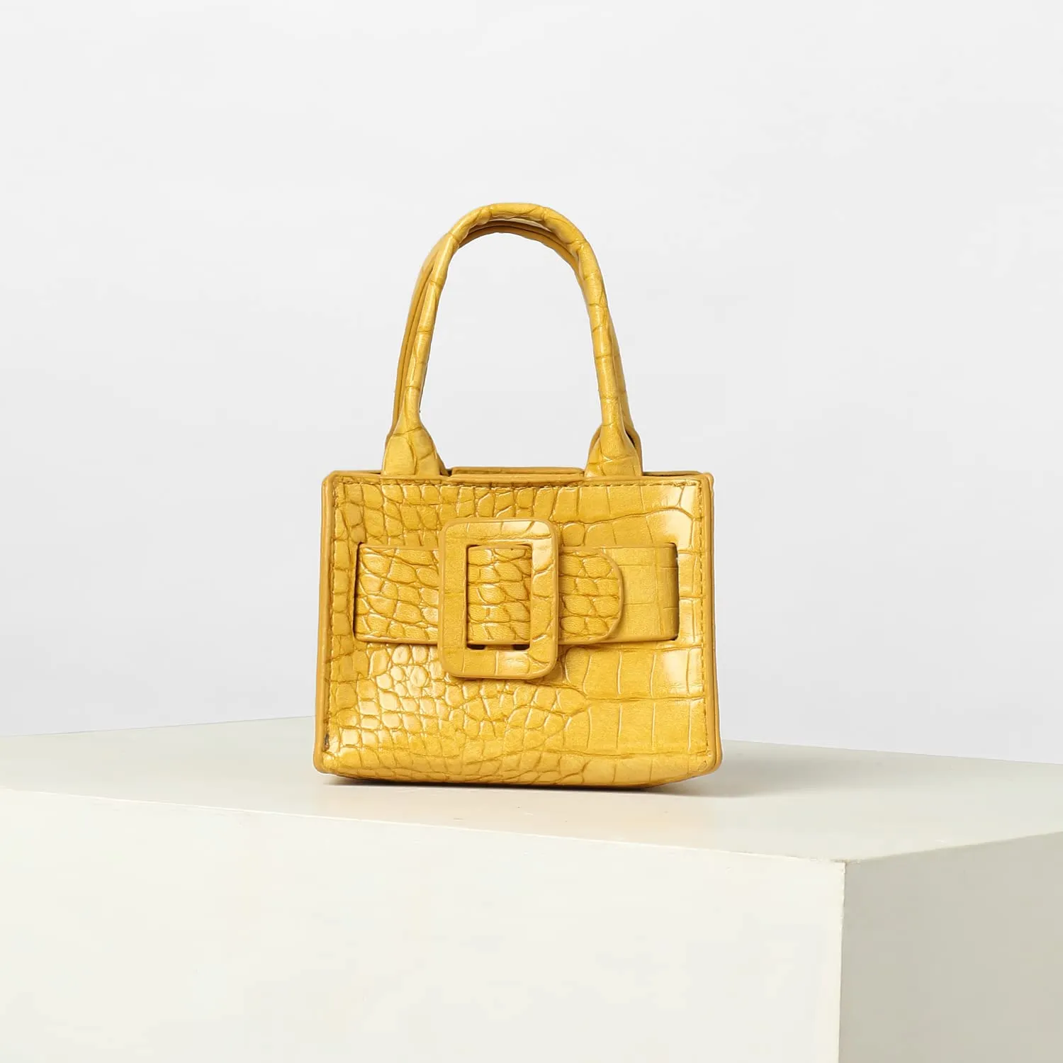 Haute Sauce Women yellow bucket handbag (HSHB1200)