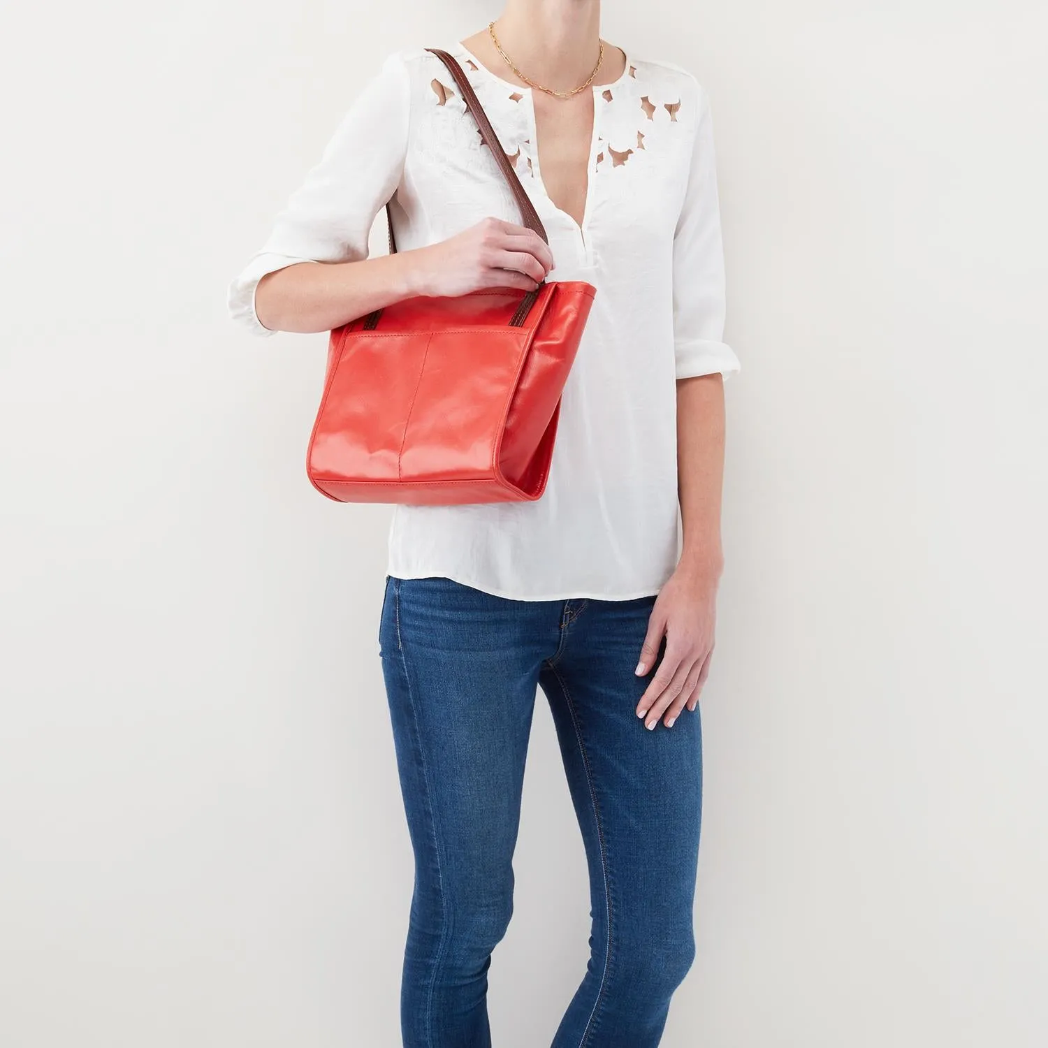 Hobo Chance Satchel Rio Vintage Hide Leather