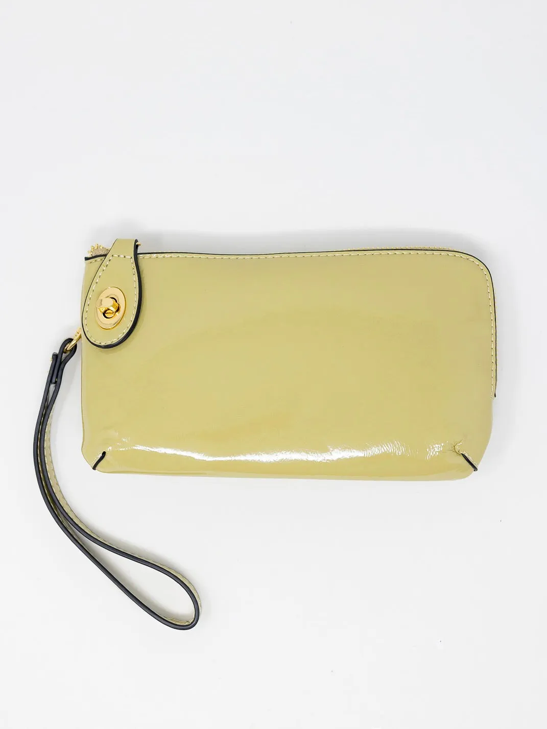 Kendall Gloss Crossbody Wristlet