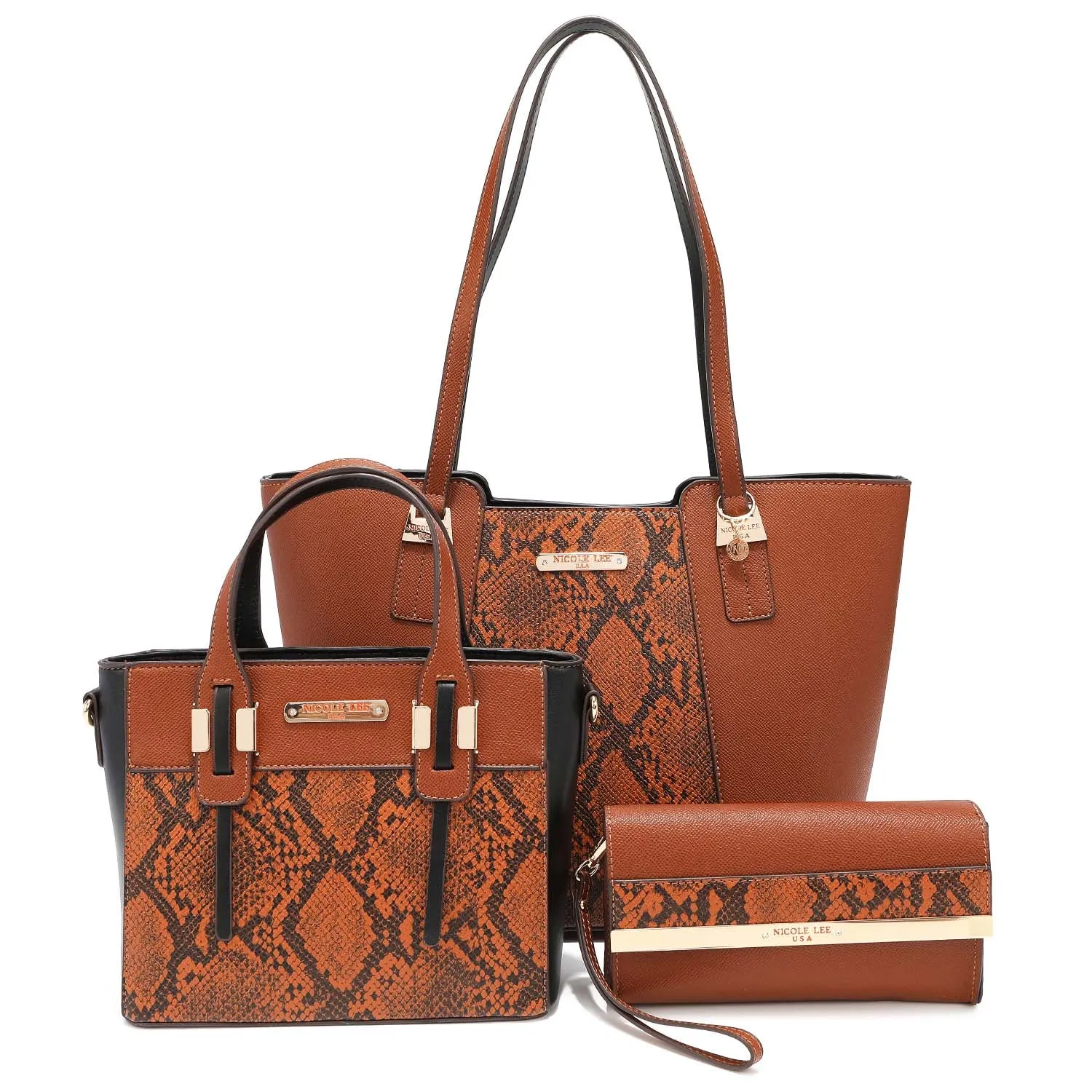 MALIA 3 PIECE SET (Tote, Crossbody, Clutch)