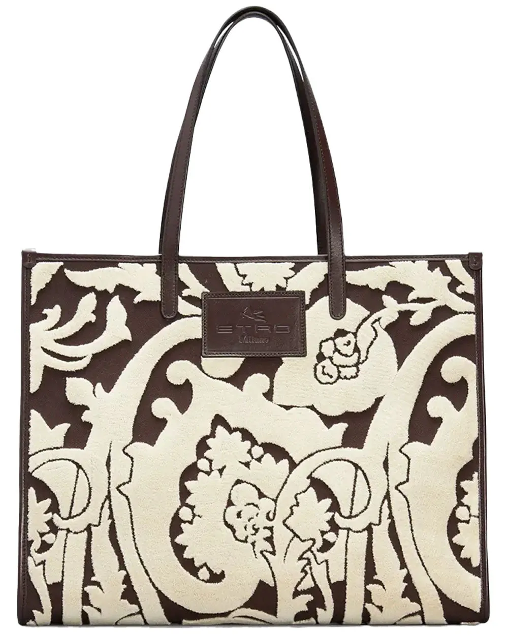 Medium Globetrotter Shopping Bag in Brown