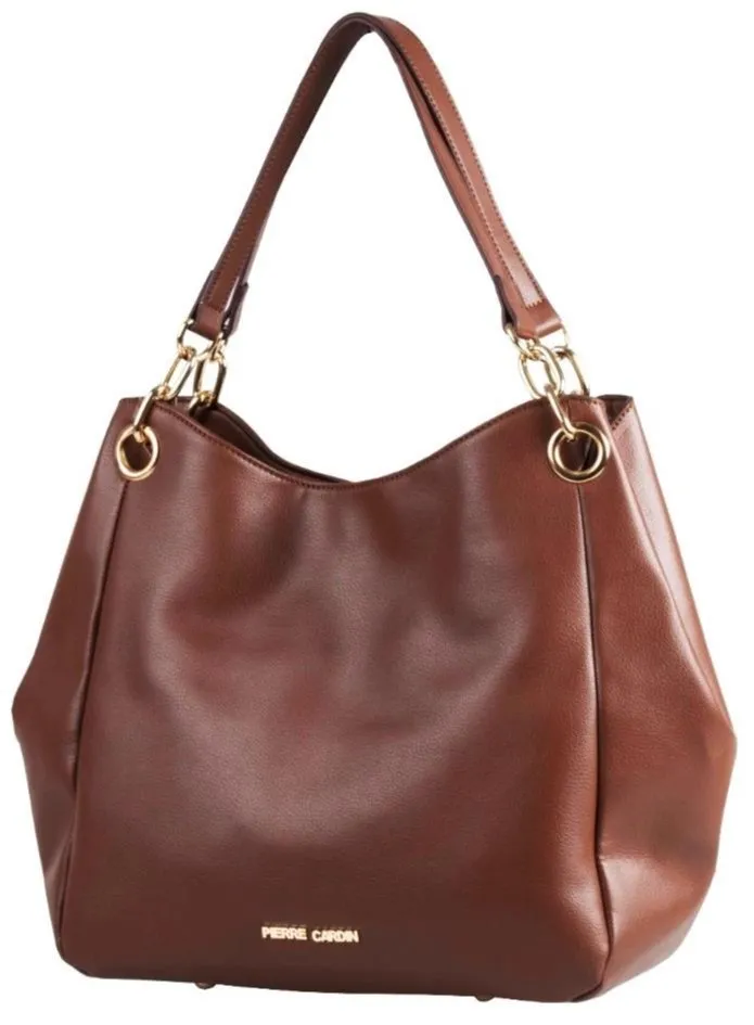 Pierre Cardin Nissa Slouch Handbag | Brown