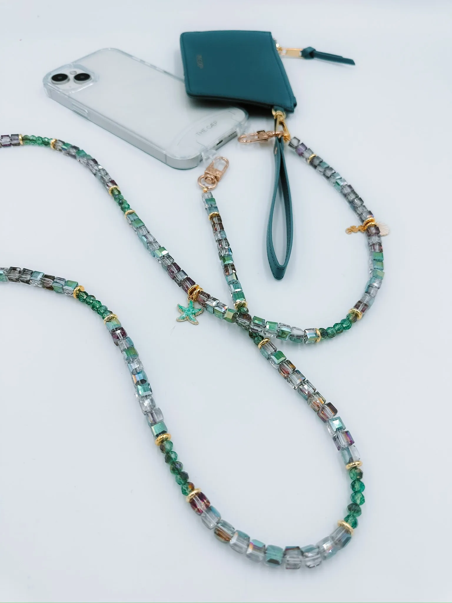 Ritz Teal Crossbody