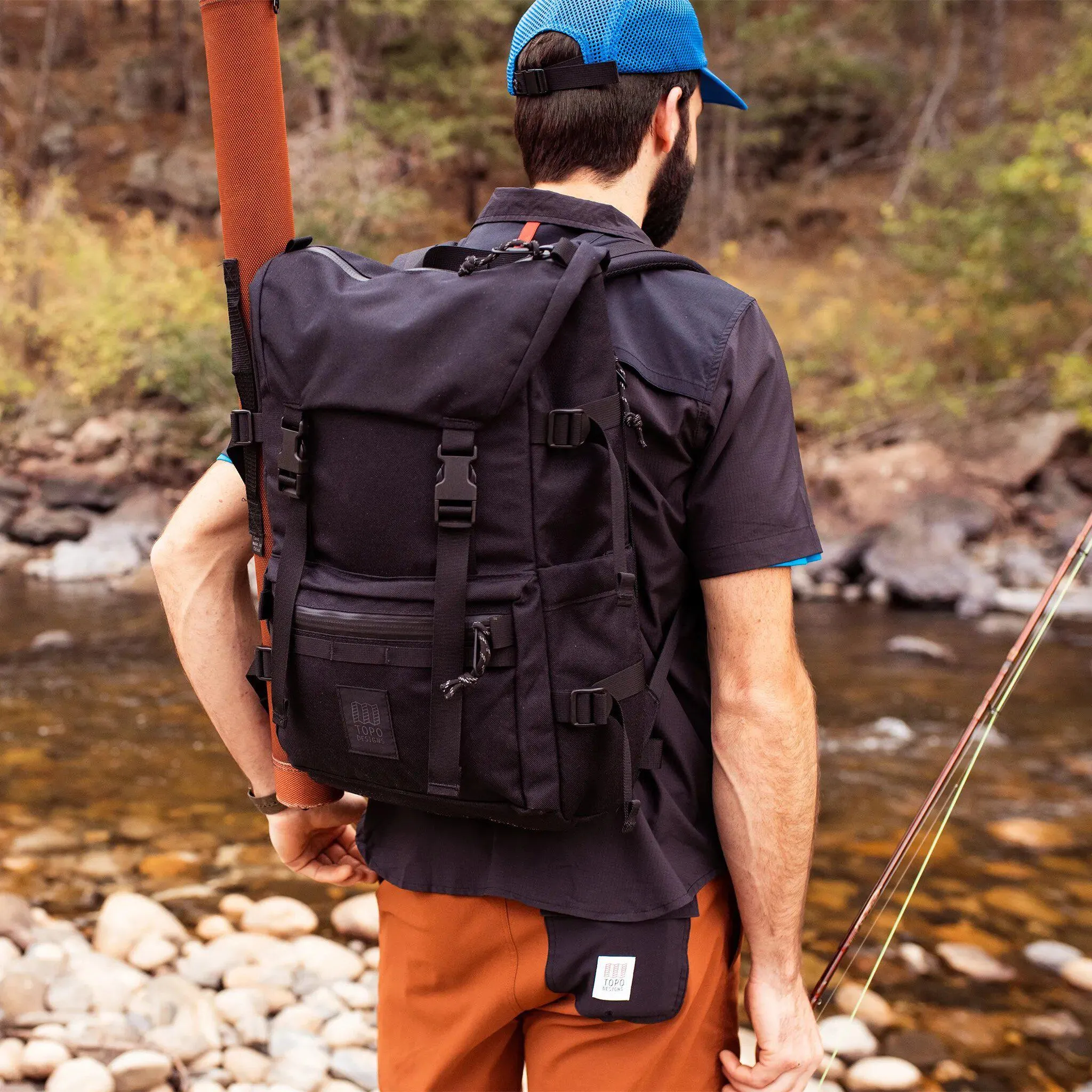 Topo Designs Rover Pack Tech Navy